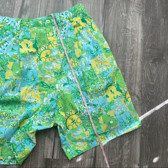 LILLY PULITZER Vintage White Label Koala Sun Bermuda Shorts Key West - Picture 16 of 16